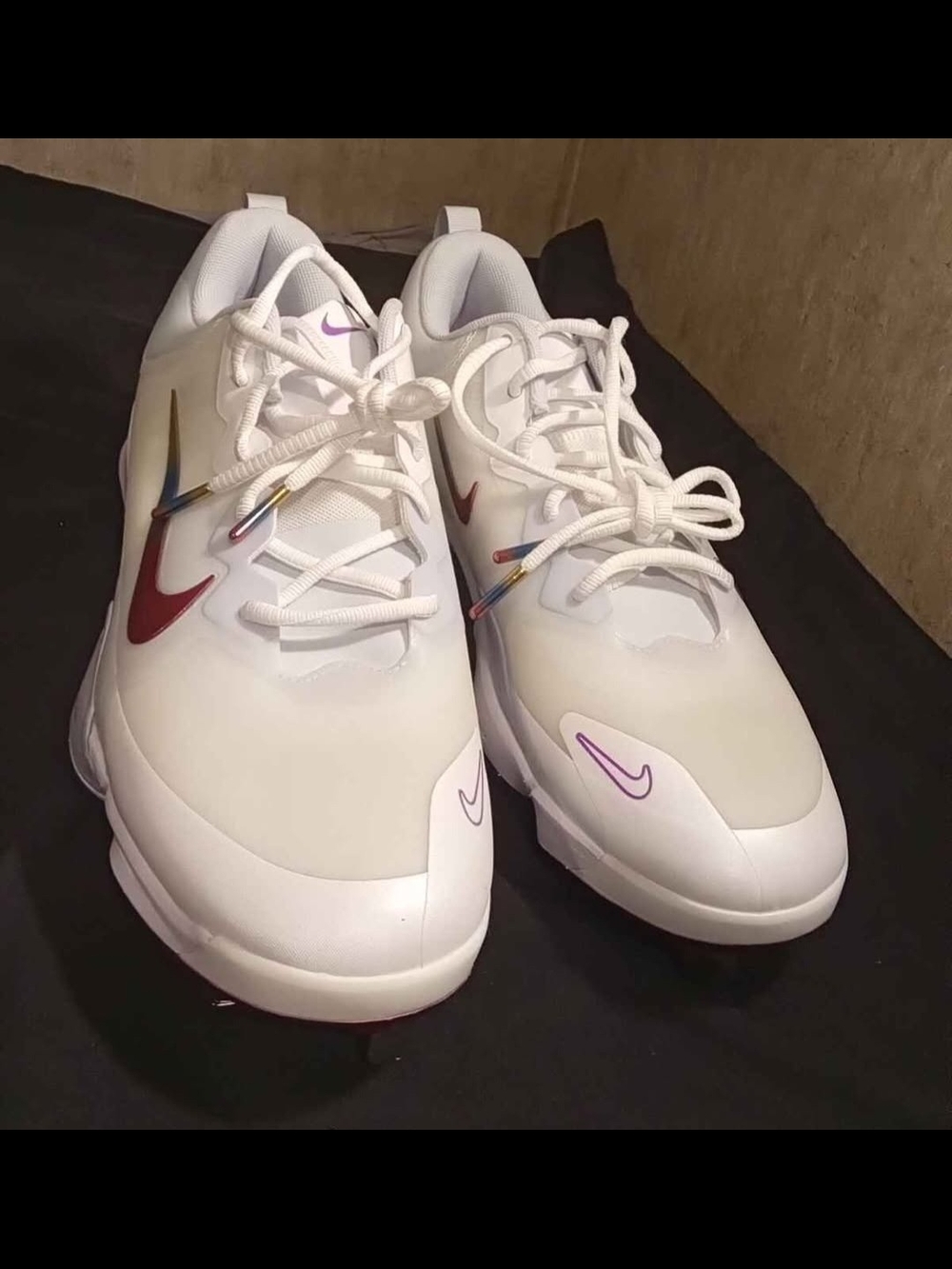 Nike Force Zoom Trout 9 Pro "Rainbow" baseball cleats